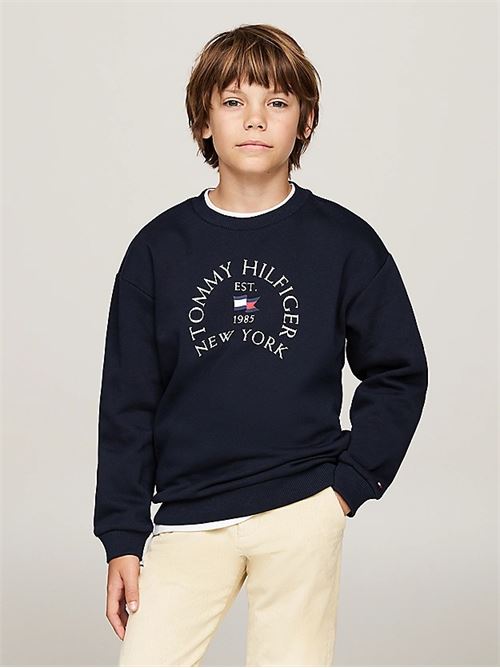 nautical arch print fleece cn TOMMY HILFIGER | KB0KB09192DW5